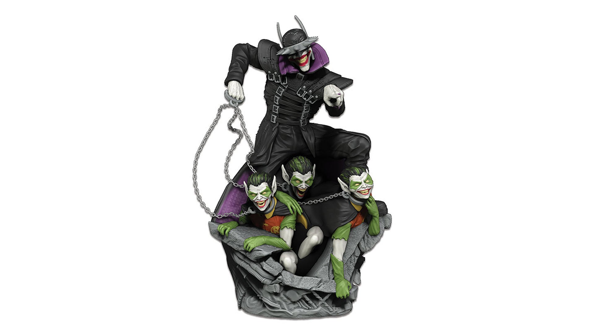 The Batman Who Laughs Rising board game miniature