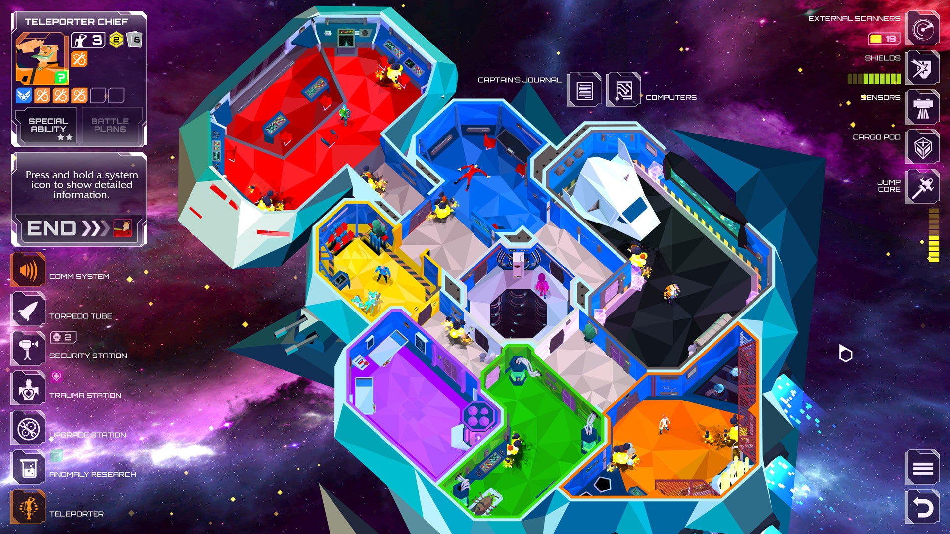 The Captain is Dead digital board game screenshot 2