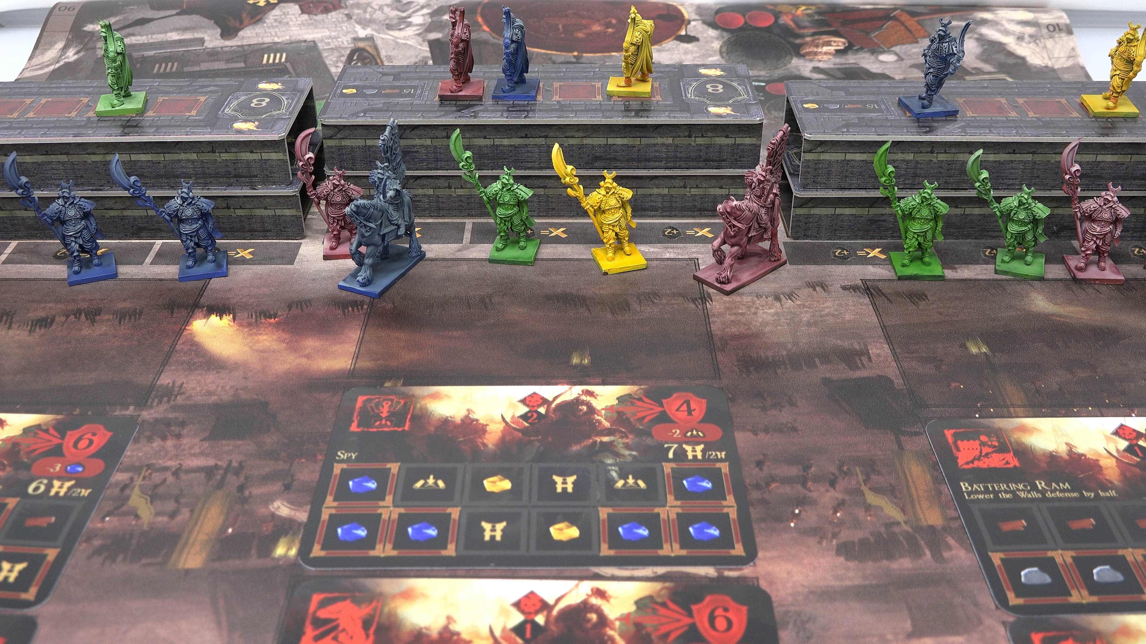 Semi Co Op The Great Wall Is The Next Big Board Game From Tainted Grail The Fall Of Avalon Creator Dicebreaker