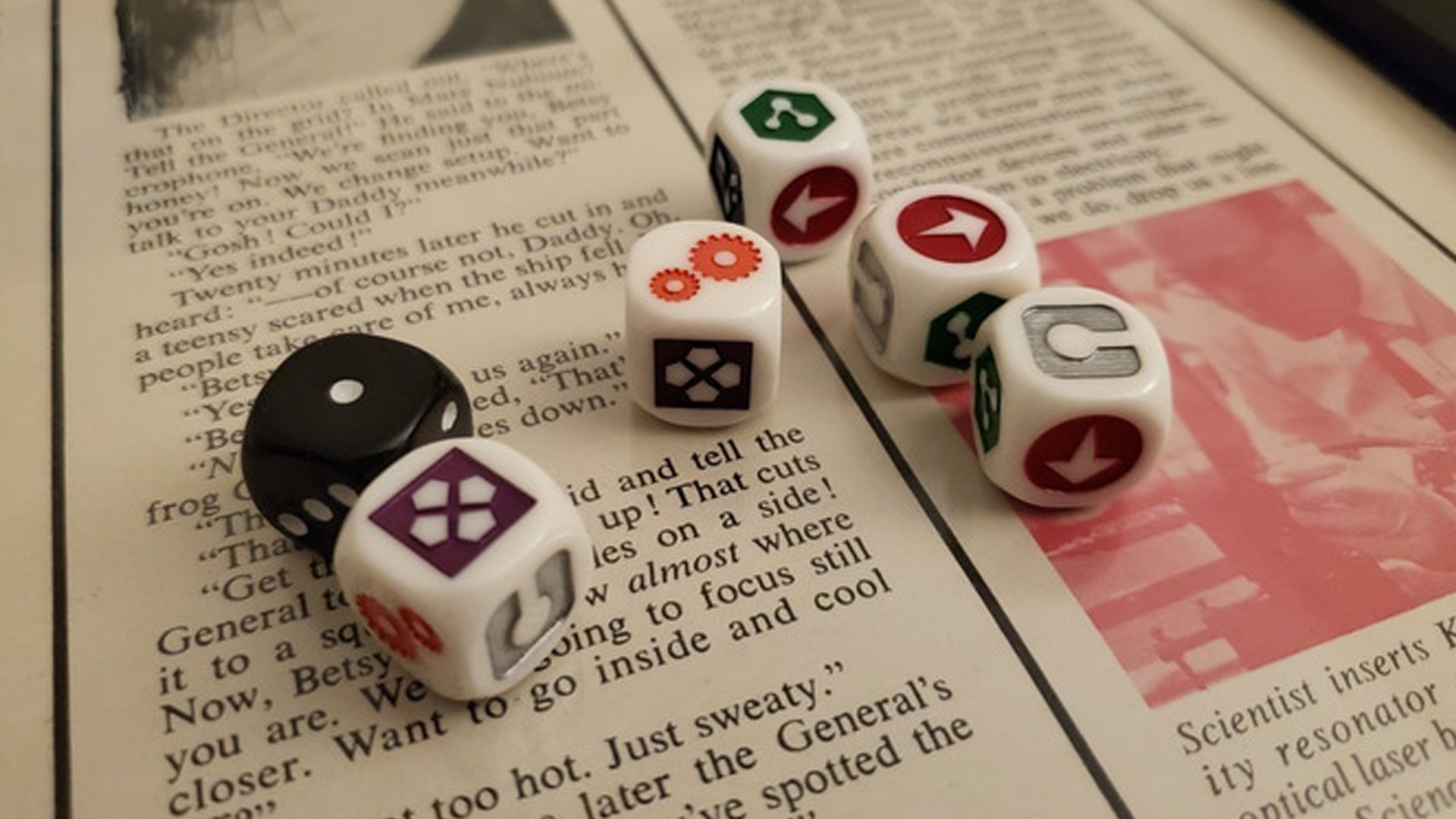 The Long Way Home 2E dice