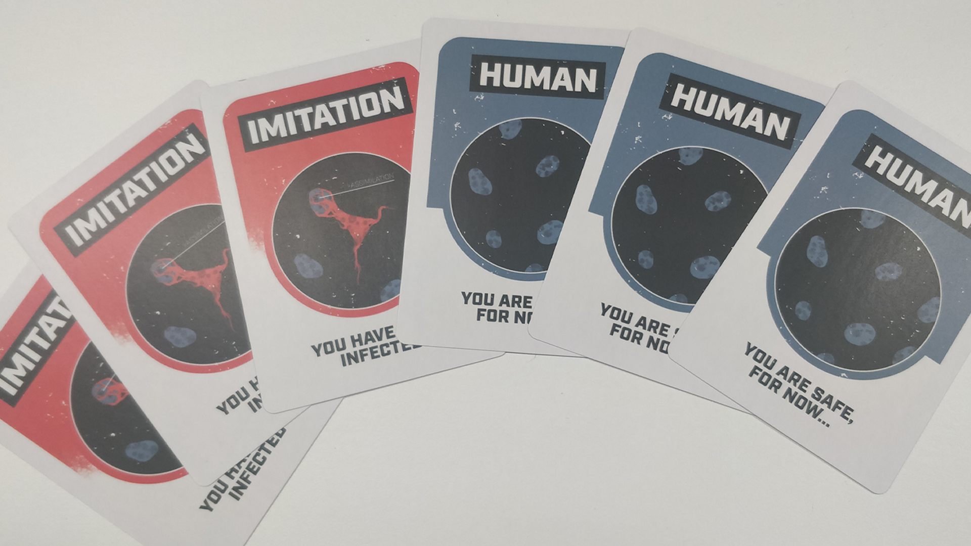 The Thing: Infection at Outpost 31 blood test cards
