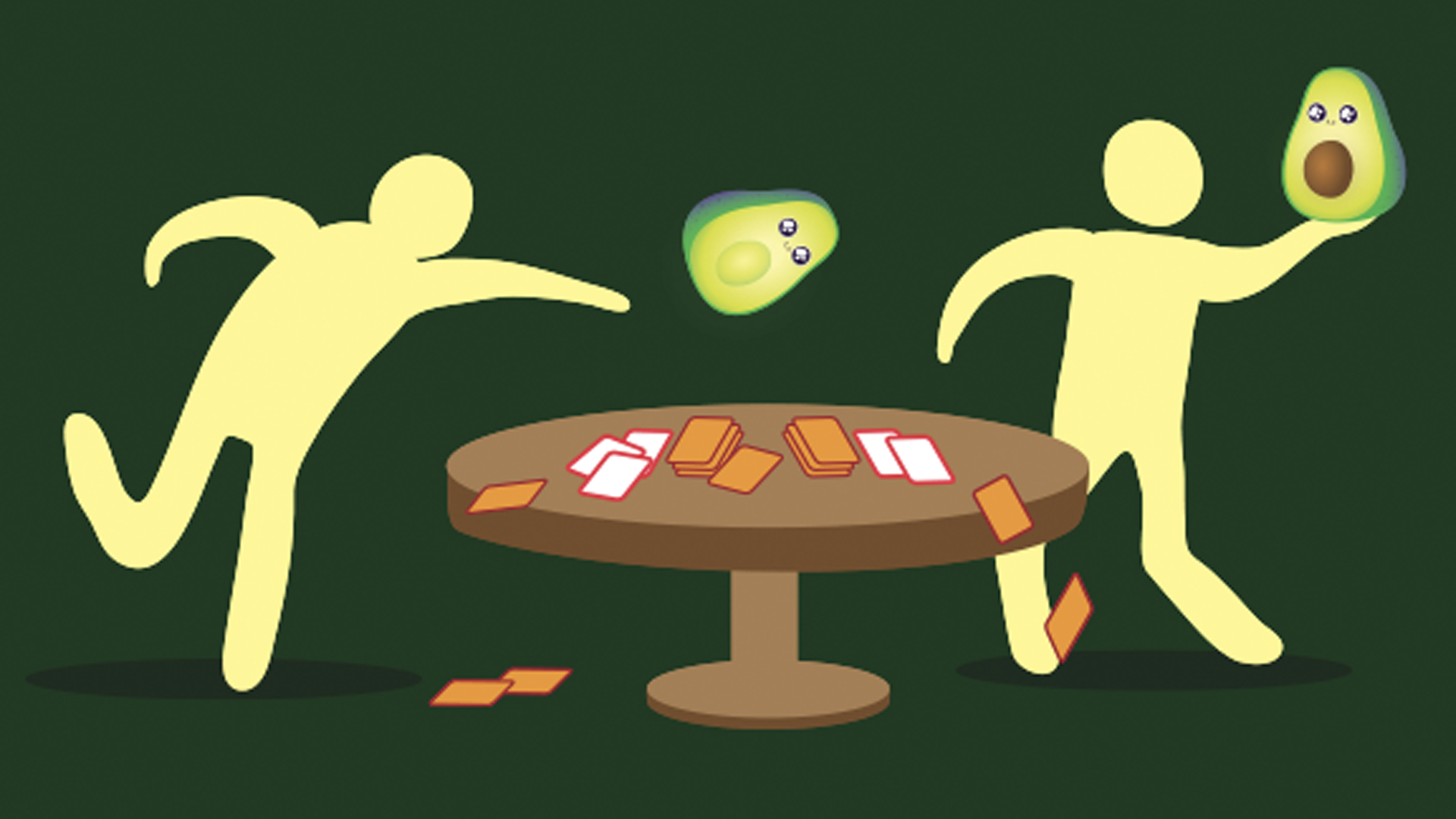 Image for Throw Throw Burrito sequel adds aerial avocado to Exploding Kittens creators' dodgeball card game