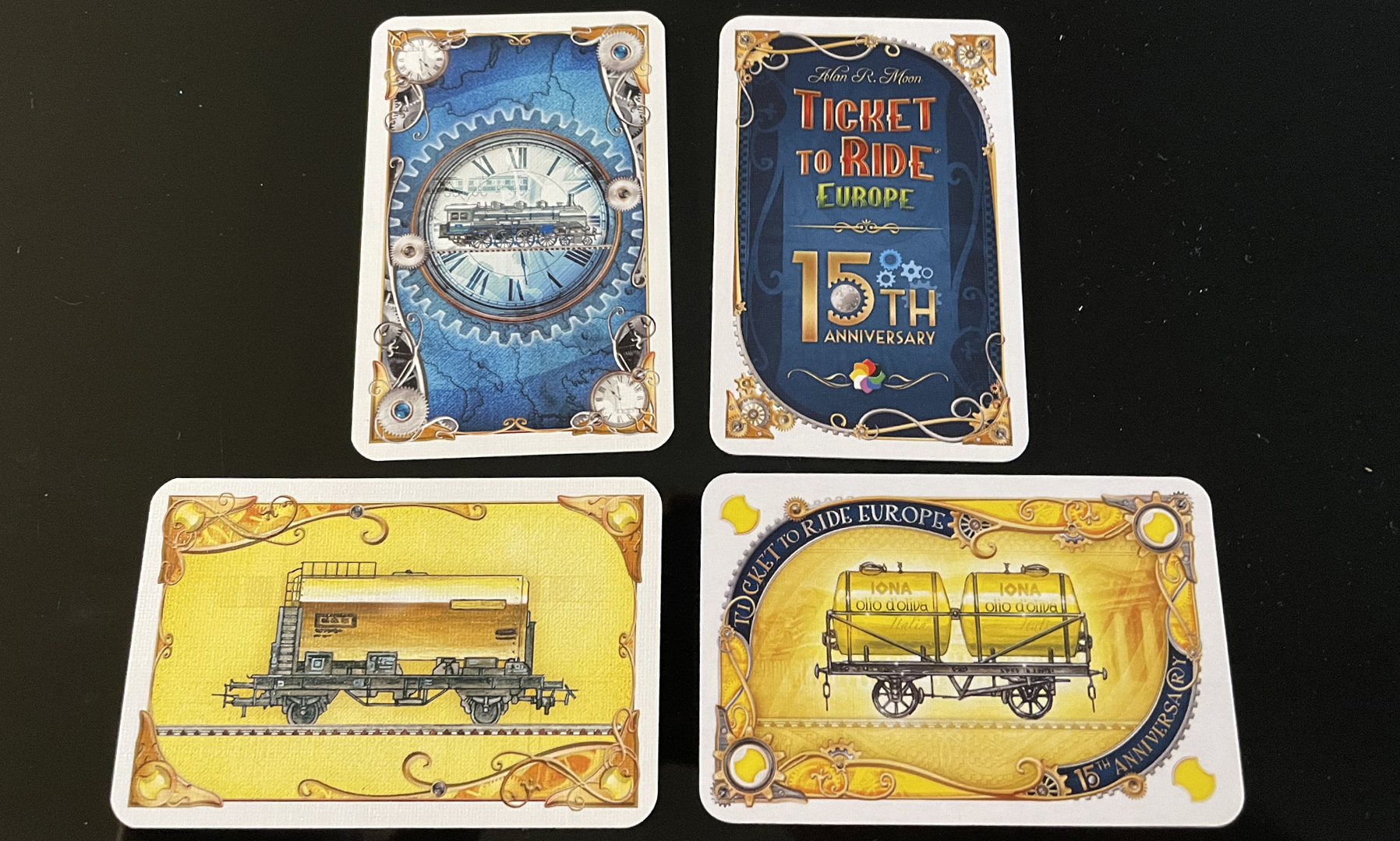 Ticket to Ride PROMO trains 