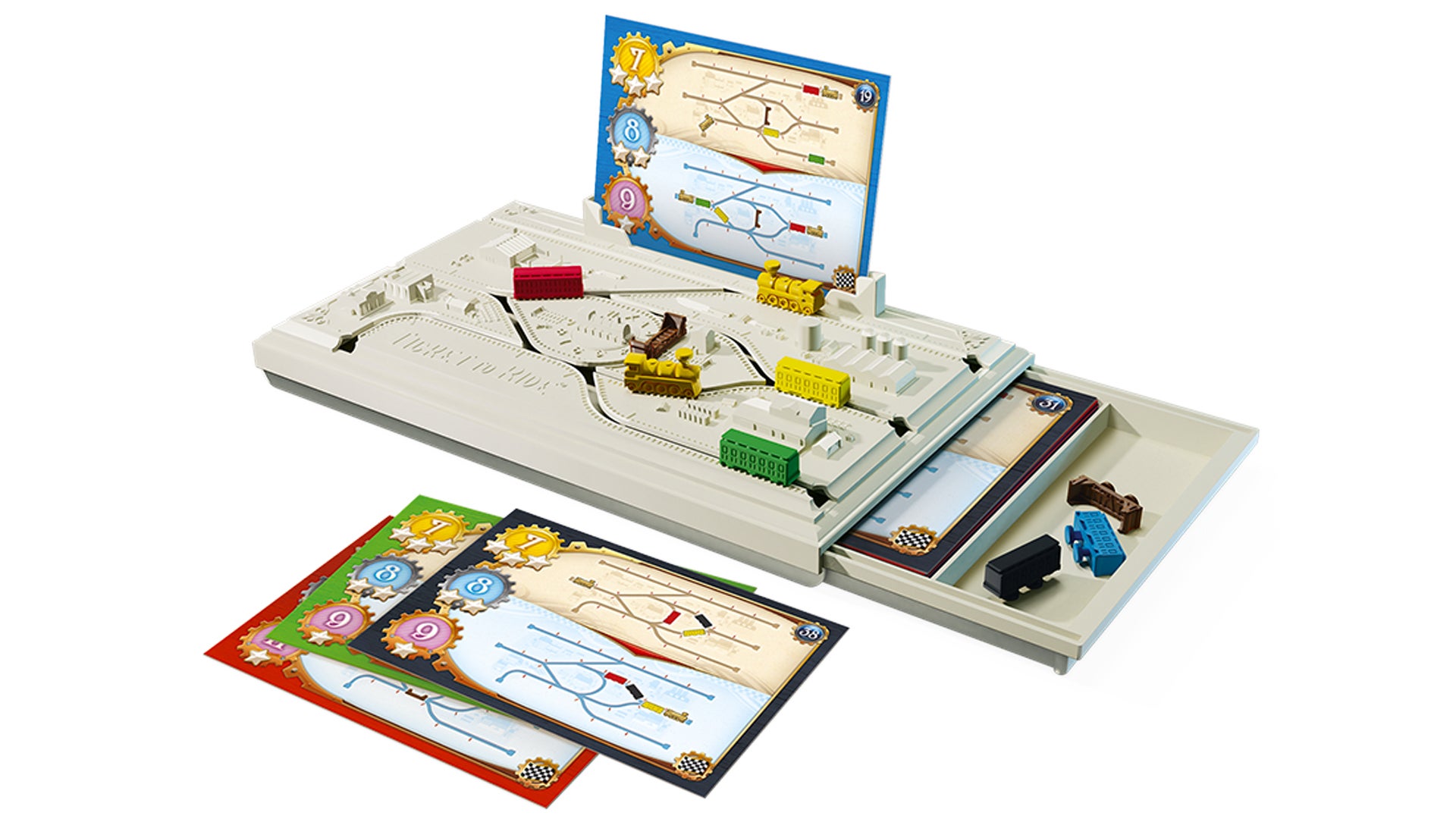 Image for The next Ticket to Ride game is a cute 3D puzzle about switching tracks