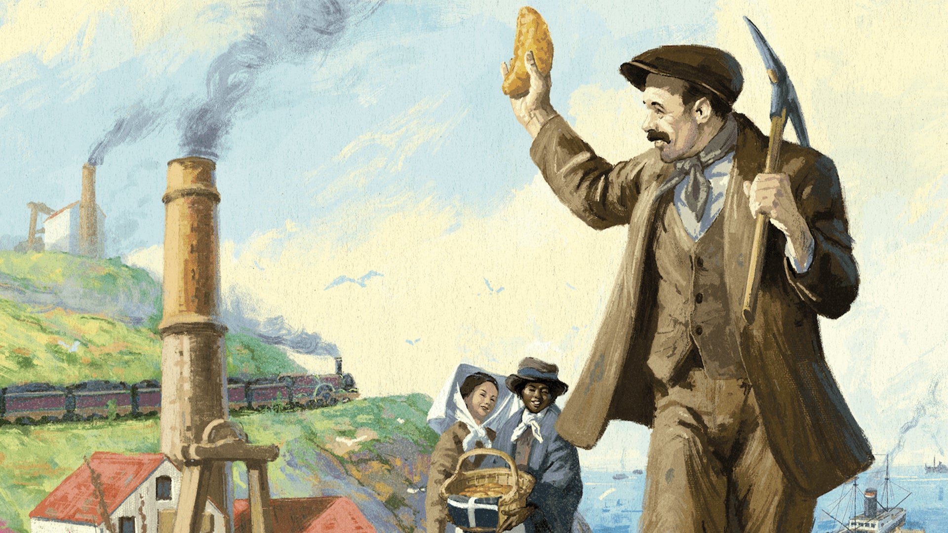Image for Brass: Birmingham co-creator’s British mining board game Tinners' Trail gets a remake