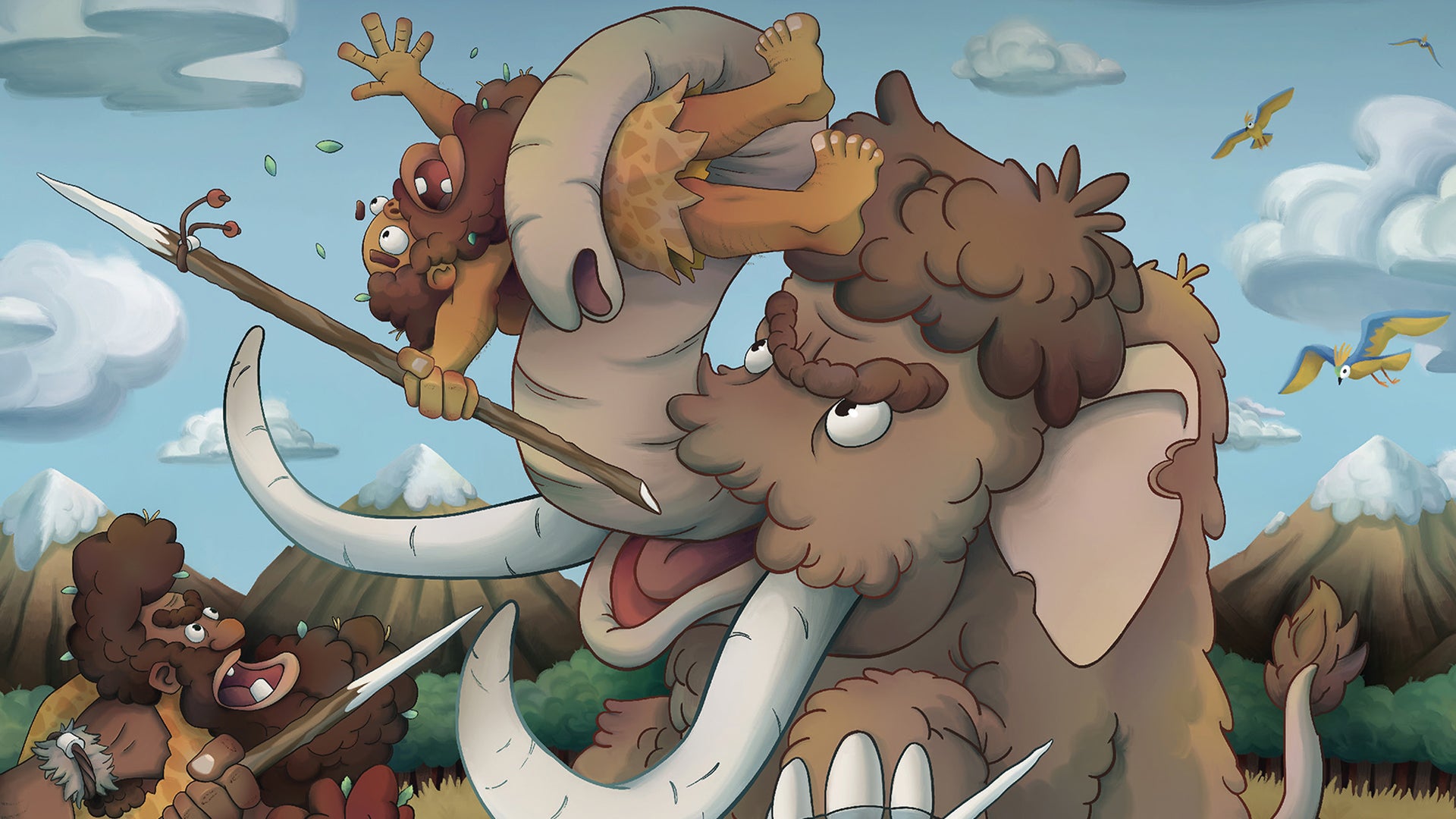 Dune board game studio's next release is Stone Age survival semi-co-op Tusk  | Dicebreaker