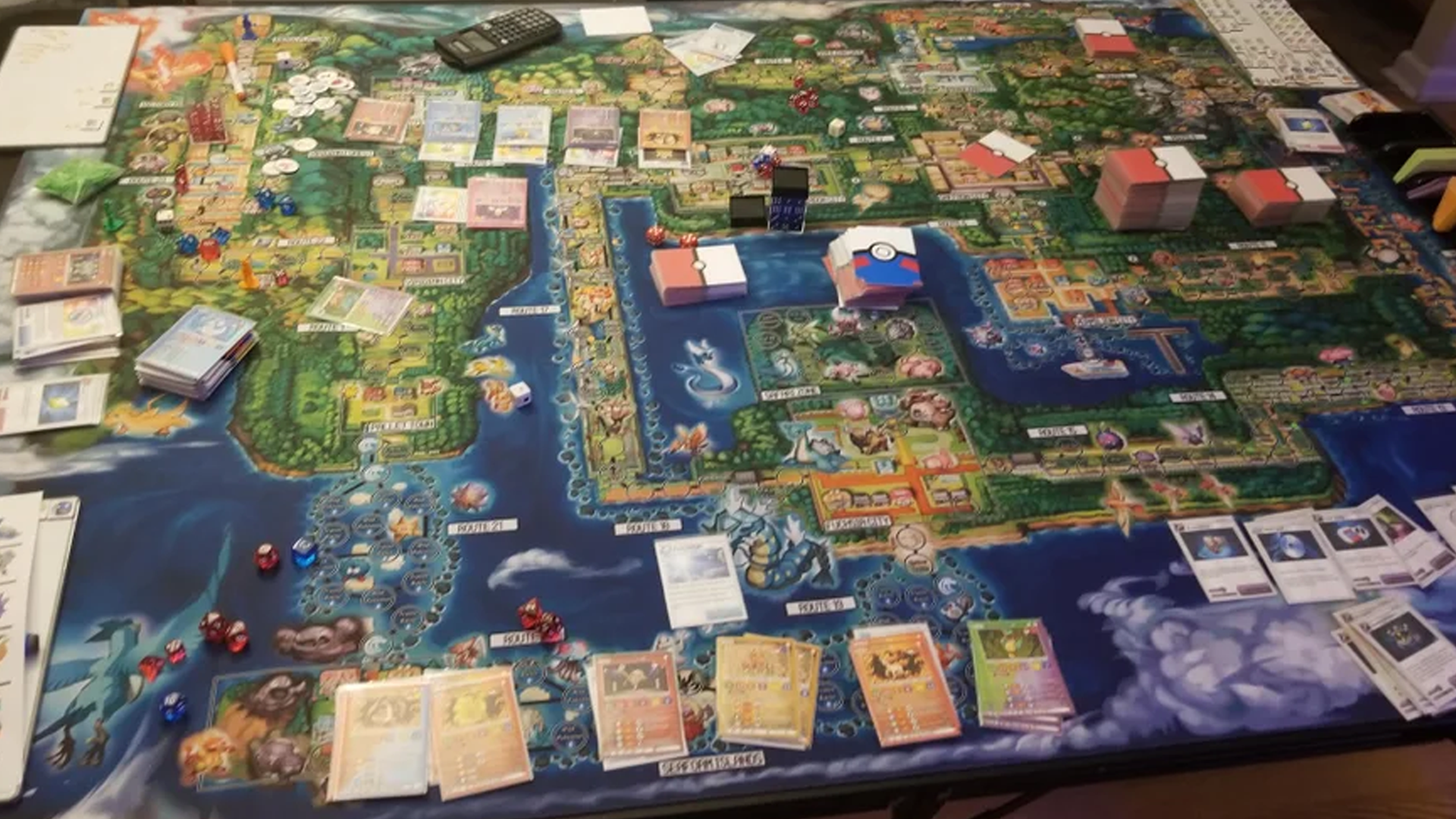 Ultimate Pokémon board game layout image 2