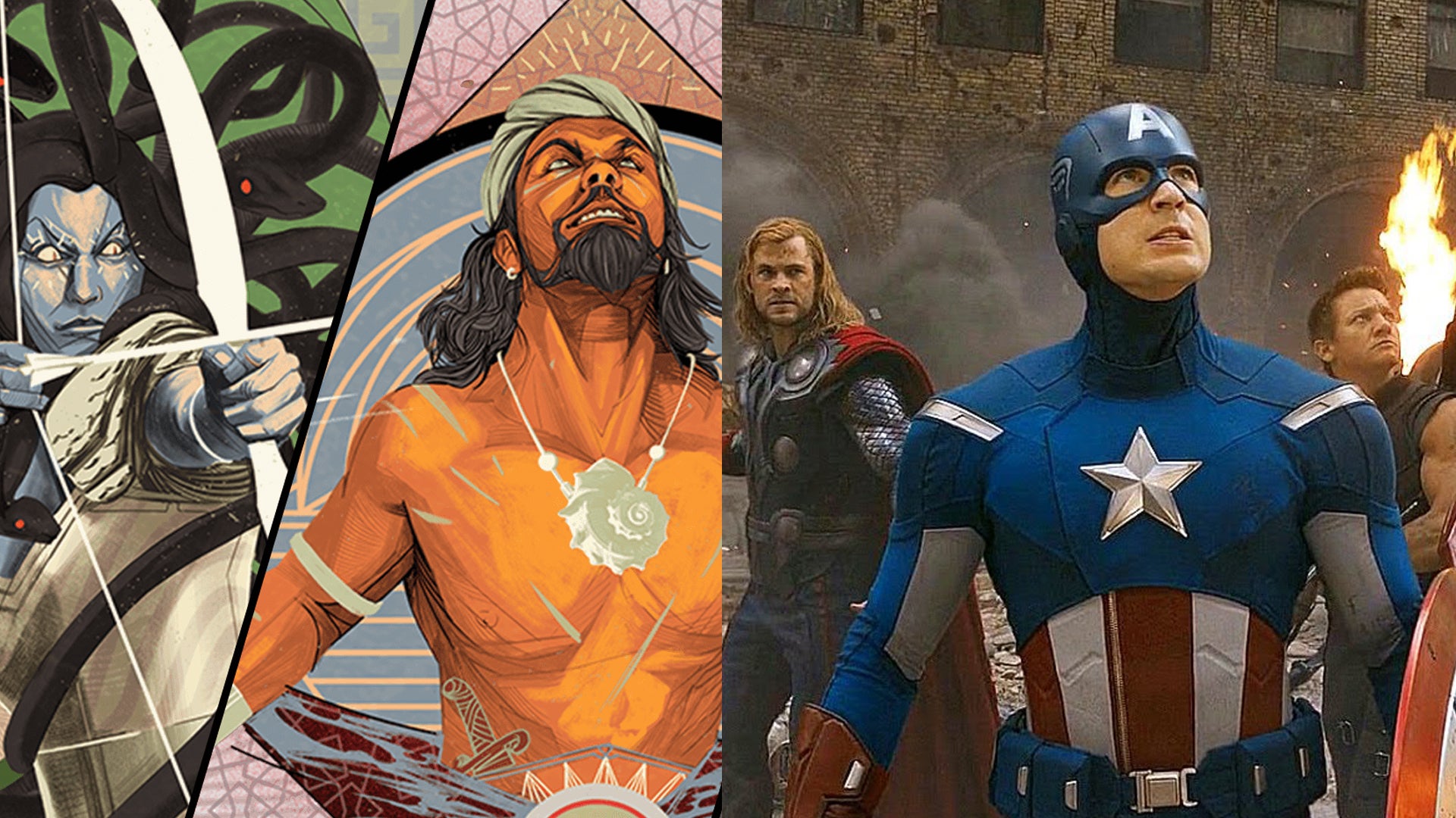 Unmatched Volume One artwork and Avengers screenshot