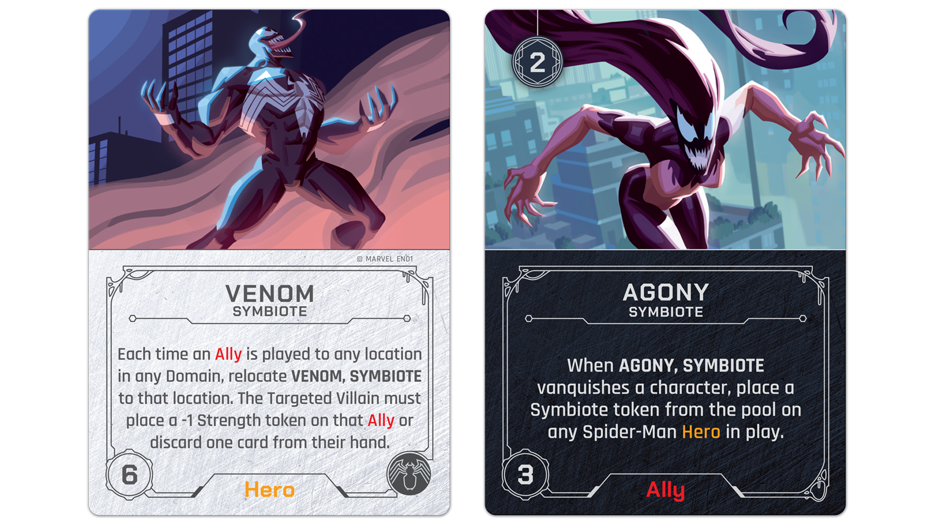 We are Venom in the latest expansion for Marvel Villainous board game