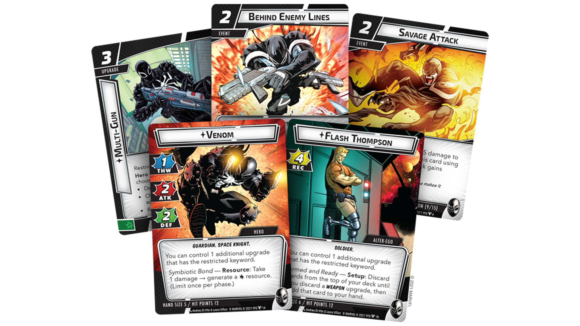 Spider Man Anti Hero Venom Merges With Marvel Champions The Card Game Dicebreaker