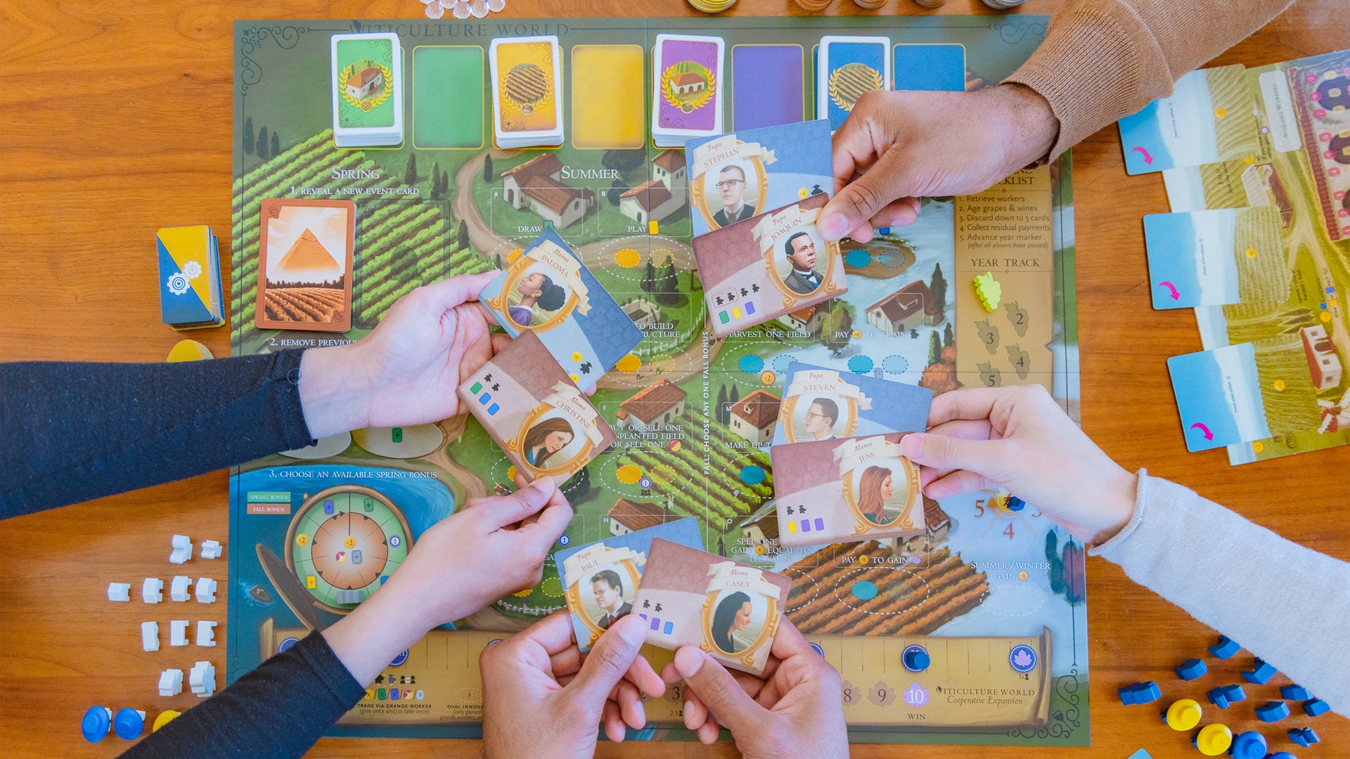 Image for Viticulture World adds a co-op expansion to Scythe studio’s wine-making board game