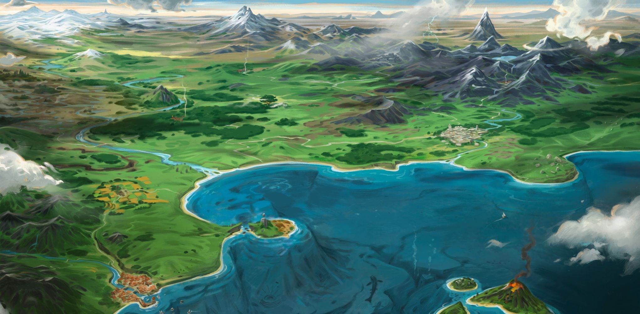 Image for The Wanderer’s Guide packs a campaign of creativity into an RPG fantasy atlas