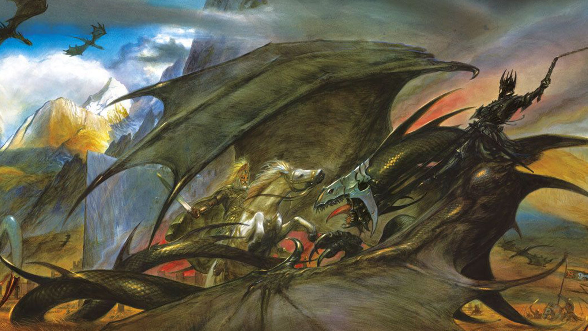 War of the Ring board game artwork