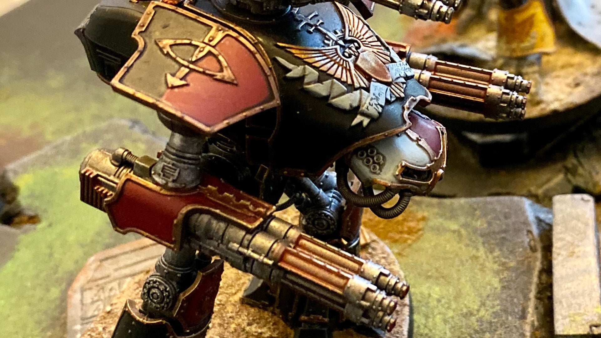 Adeptus Titanicus The Staggering Warhammer 40 000 Game Where Stories Loom As Large As Mechs Dicebreaker