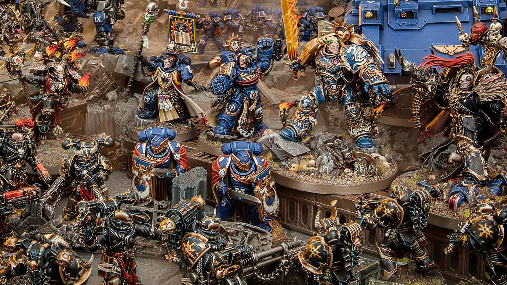 Warhammer 40K miniatures game miniatures image 1