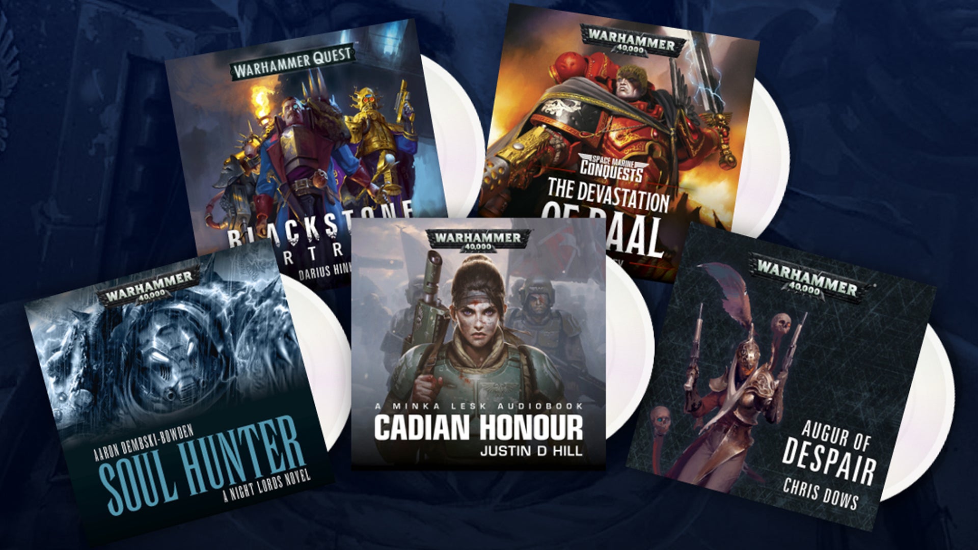 Image for Black Library bundle includes £400+ of Warhammer 40,000 and Age of Sigmar audiobooks for under £15