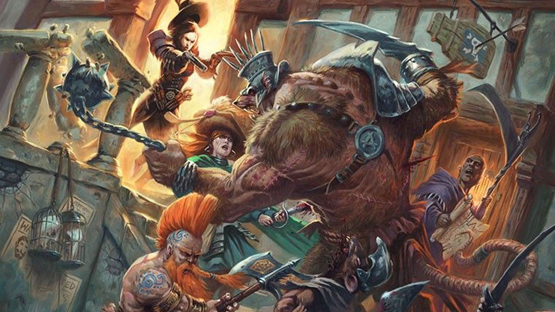 Warhammer fantasy RPG 4E.