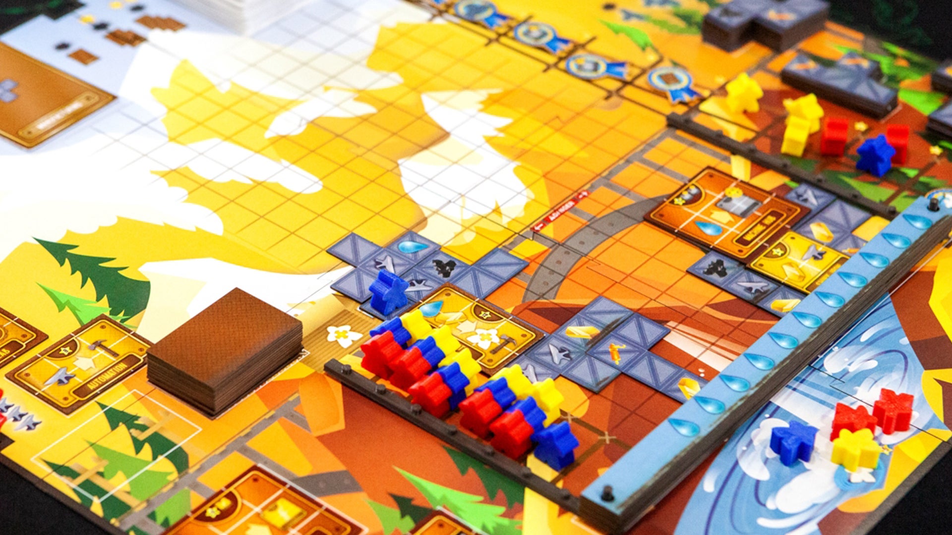 Image for Train board game Whistle Stop takes to the skies in upcoming sequel Whistle Mountain