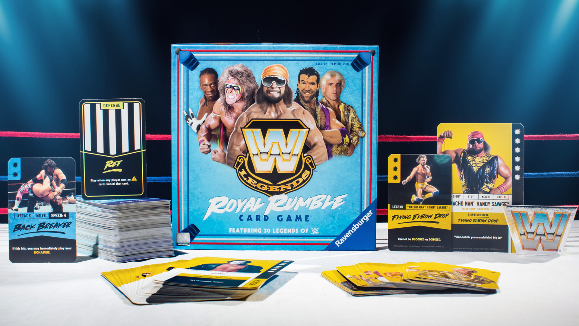 Wwe Legends Royal Rumble Card Game Sees A Cavalcade Of Classic Wrestlers Enter The Ring Dicebreaker