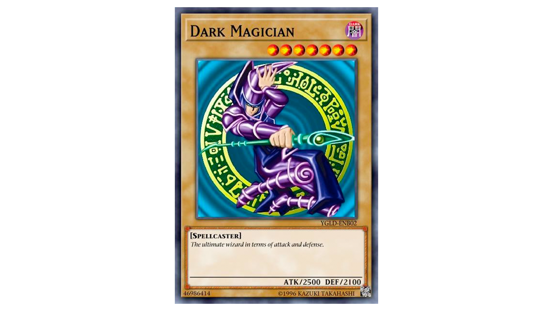 yu gi oh card dark magician