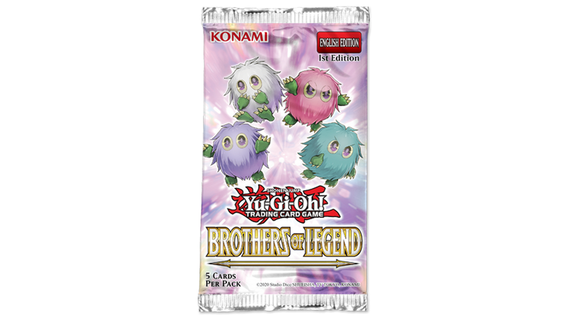 Yu-Gi-Oh! Trading Card Game - Brothers of Legend booster pack