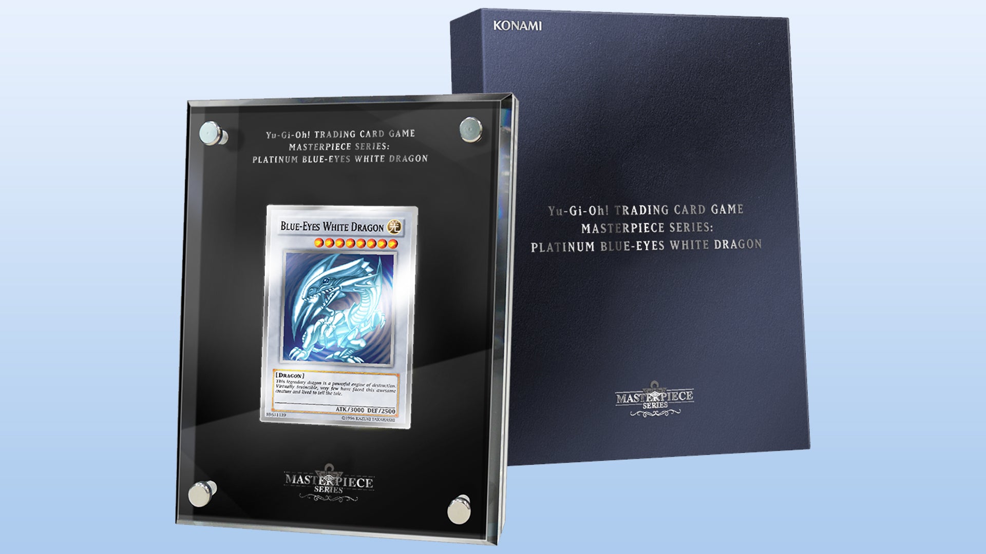 Image for Yu-Gi-Oh!’s Premium Blue-Eyes White Dragon card is made of silver, already reselling for thousands on eBay