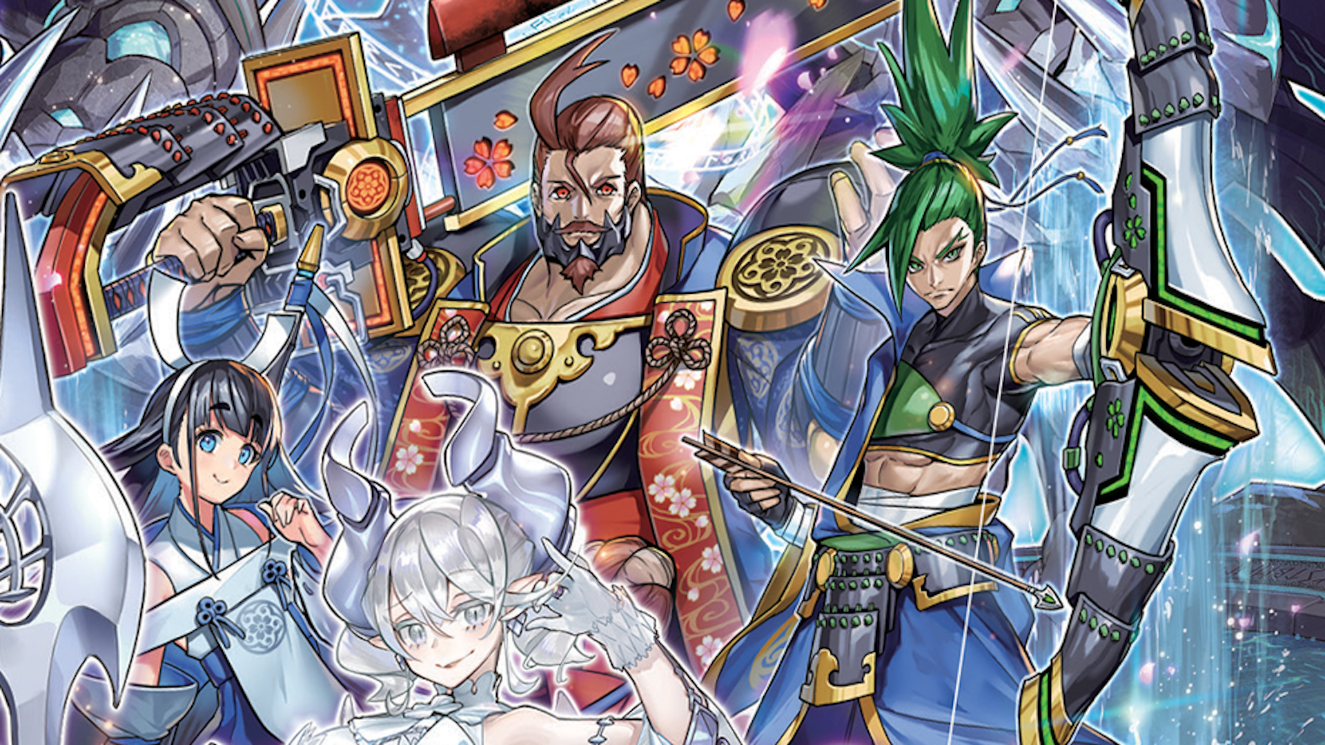Art for the Tactical Masters booster set for Yu-Gi-Oh! TCG